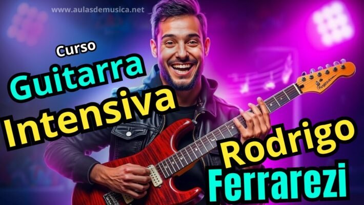 Guitarra Intensiva - 2.0 – Rodrigo Ferrarezi é o melhor curso de guitarra Online da Atualidade