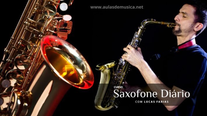 Curso Saxofone Diário - Prof.  Lucas Farias Funciona Mesmo em 2026