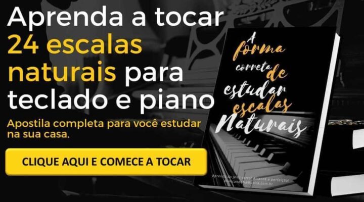 Escalas Naturais para Teclado e Piano – Aulas de Música Online