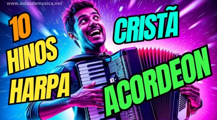 Aprenda 10 hinos da Harpa Cristã no Acordeon Rafa Vanazzi