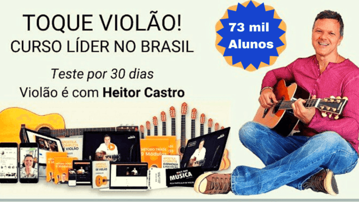 Curso de Violão Online mais Vendido do Brasil Método Tríade Heitor Castro