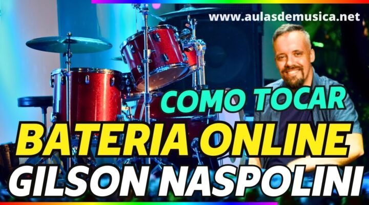 Aprenda como tocar bateria do zero – Gilson Naspolini