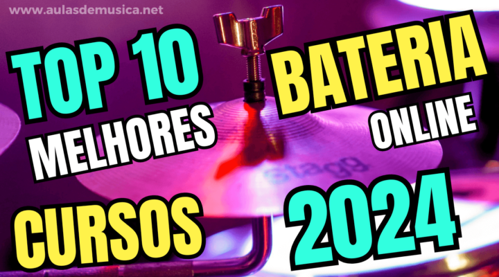 Top 10 Melhores Cursos de Bateria Online 2024