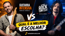 Guitarra Intensiva (Rodrigo Ferrarezi) vs Guitarra Rock Academy (Ozielzinho): Qual é a melhor escolha?